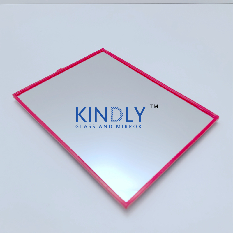 Old-fashioned plastic vanity mirrors